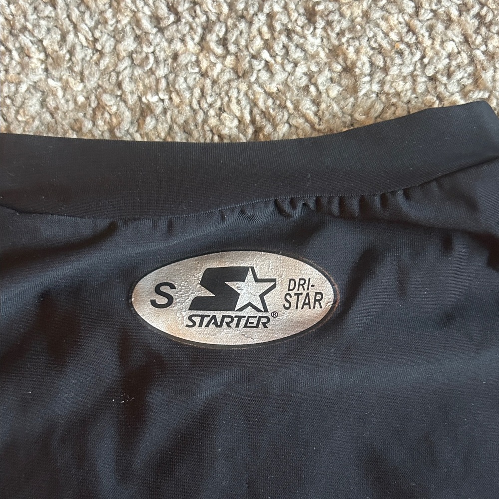 STARTER Men's Black Rash Guard - Picture 2 of 3